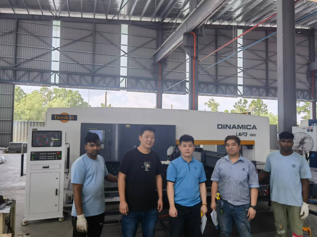 沖割復合機出口馬來西亞，鈑金神器東南亞履新