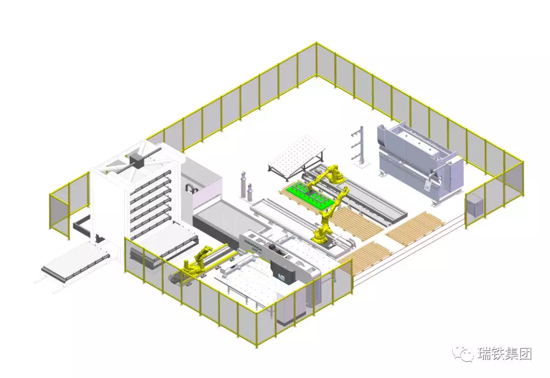 智者之選│瑞鐵機床自動化折彎單元應用案例